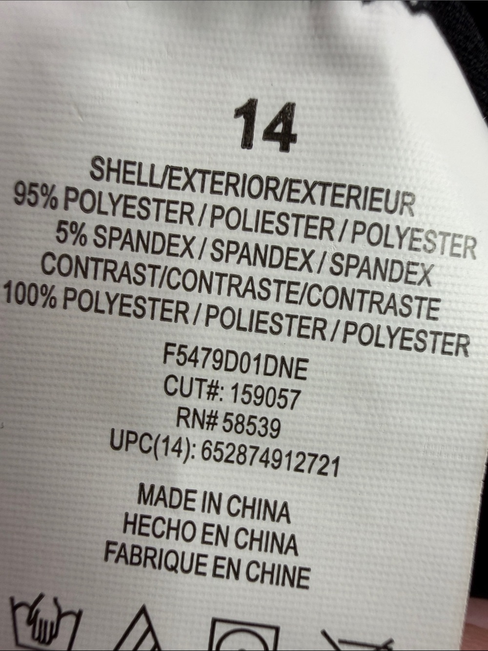 Speechless Girls' Long 3D Mesh Sleeve Scuba Crepe Party Dress. Size 14 - Picture 9 of 10